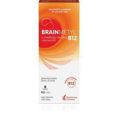 Suplemento Alimentar BrainMetyl Solução Oral 40ml