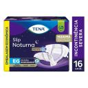 Fralda Geriátrica Tena Slip Noturna EG Unissex 16 Unidades