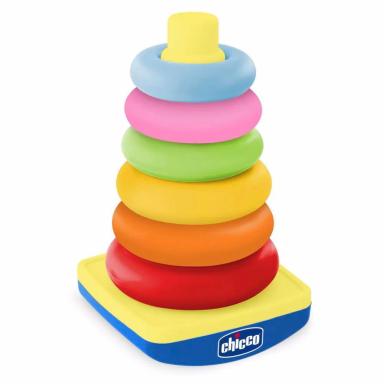 PIRâMIDE DOS ANéIS COLORIDO CHICCO