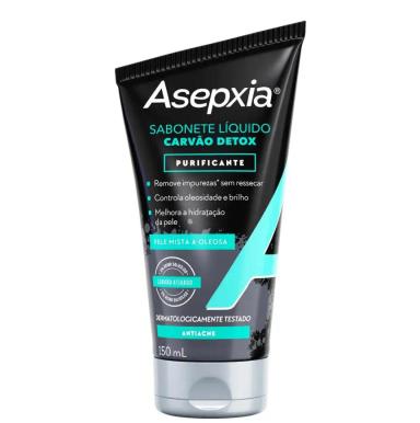 ASEPXIA CARVãO DETOX PURIFICANTE - 150ML