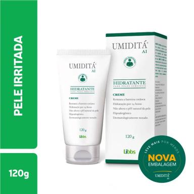 UMIDITÁ AI CREME HIDRATANTE PELES SENSIVEIS  - CREME 120G