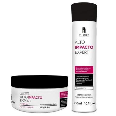 KIT ALTO IMPACTO EXPERT MáSCARA E SHAMPOO INTENSY