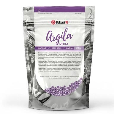 ARGILA ROXA BELEZA10 HIDRATANTE 500G