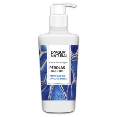 CREME MASSAGEM PéROLAS ANTIENVELHECIMENTO 350G DAGUA NATURAL