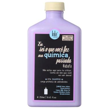 SHAMPOO CPA EU SEI O QUE VOCê FEZ 250ML LOLA COSMETICS