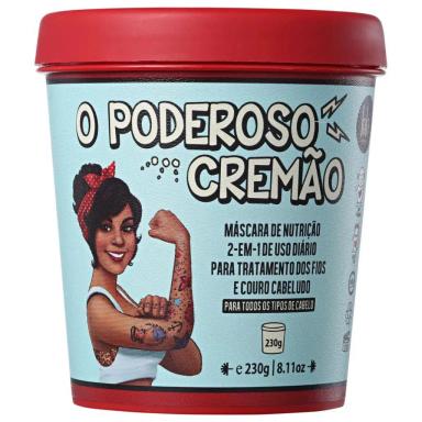 MáSCARA CAPILAR O PODEROSO CREMãO 230G LOLA COSMETICS