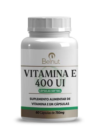 VITAMINA E BELNUT 60 CAPS SOFTGEL 750MG