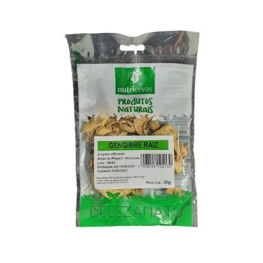CHá GENGIBRE RAIZ IMPORTADO 30G