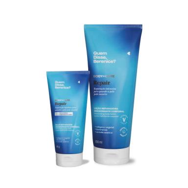 QUEM DISSE, BERENICE? KIT REPAIR: BALM REPARADOR CORPORAL 85G + LOçãO REPARADORA CORPORAL 200ML