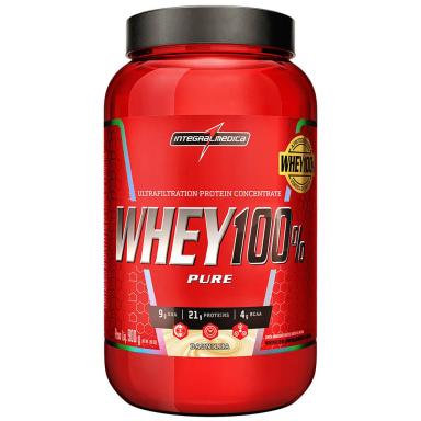 Whey 100% Pure Integralmedica Baunilha 900g