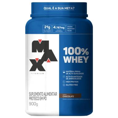 Max Titanium 100% Whey Protein Chocolate 900g