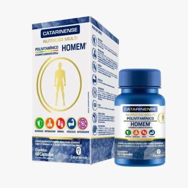 POLIVITAMINICO CATARINENSE HOMEM MULTI NUTRICAO 60CAPS