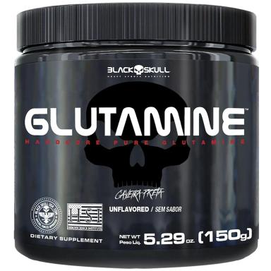 GLUTAMINE CAVEIRA PRETA - GLUTAMINA - 150G N/A N/A SEM Sabor