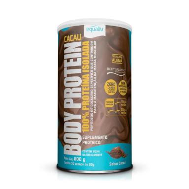 SUPLEMENTO EM Pó EQUALIV BODY PROTEIN PROTEíNA SABOR CACAU 600G