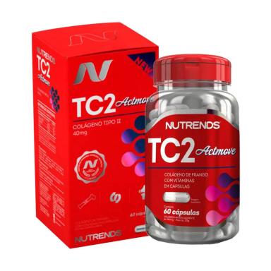 TC2 ACTMOVE 40MG - 60 CAPS - NUTRENDS 60 CÁpsulas SEM Sabor