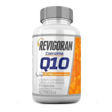 REVIGORAN COENZIMA Q10 50MG 60 CAPS - NUTRENDS 60 CÁpsulas SEM Sabor