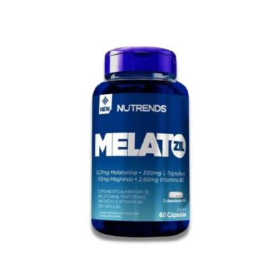 MELATOZIL 60 CAPS - NUTRENDS 60 CÁpsulas SEM Sabor