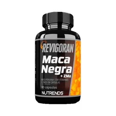 REVIGORAN MACA NEGRA+ZMA  60 CAPS - NUTRENDS 60 CÁpsulas SEM Sabor