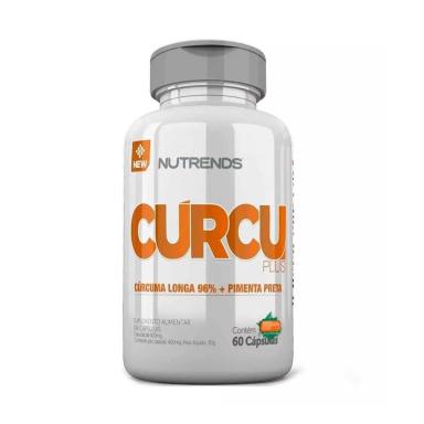 CURCU PLUS 400MG 60CAPS - NUTRENDS 60 CÁpsulas SEM Sabor
