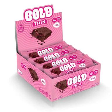 BOLD THIN 12 UNIDADES - BOLD SNACKS (TRUFA DE MORANGO)