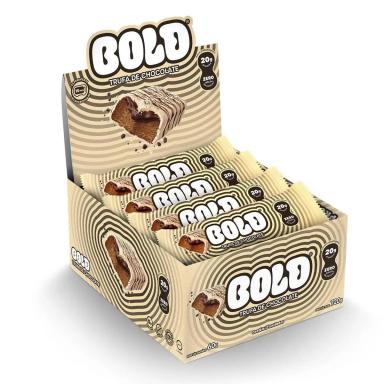 BOLD BAR 12 UNIDADES - BOLD SNACKS (TRUFA DE CHOCOLATE)