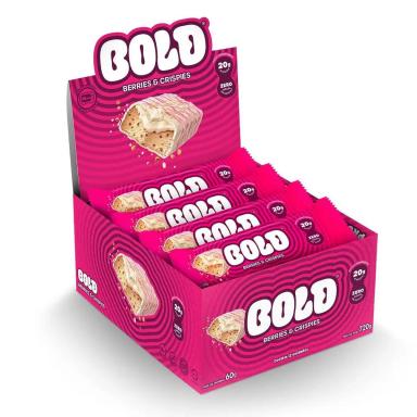 BOLD BAR 12 UNIDADES - BOLD SNACKS (BERRIES E CRISPIES)