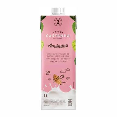 LEITE VEGETAL AMêNDOA A TAL DA CASTANHA 1L