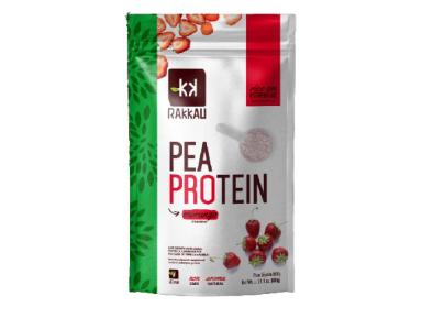 PEA PROTEIN MORANGO VEGANA RAKKAU 600G