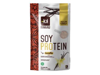 SOY PROTEIN BAUNILHA VEGANA RAKKAU 600G