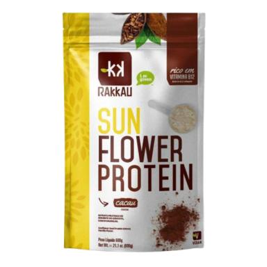 SUNFLOWER PROTEIN CACAU VEGANA RAKKAU 600G