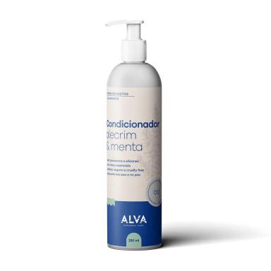 KIT 2X: CONDICIONADOR VEGANO ALECRIM E MENTA ALVA 250ML