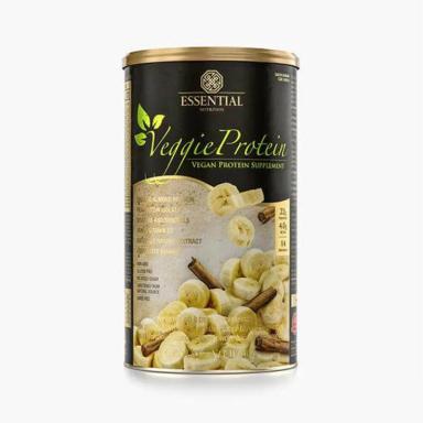 VEGGIE PROTEIN BANANA COM CANELA ESSENTIAL NUTRITION 462G