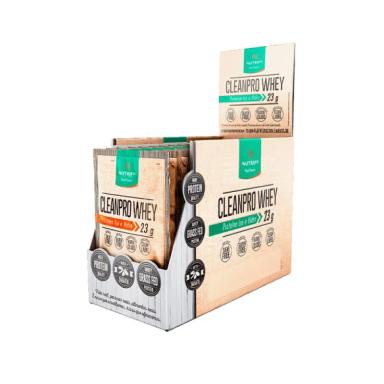 CLEANPRO WHEY PROTEIN ISOLADO CHOCOLATE 30G NUTRIFY 15 SACHêS