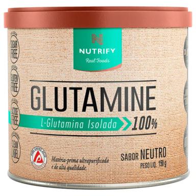 KIT 2X: GLUTAMINE GLUTAMINA ISOLADA NUTRIFY 150G