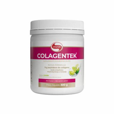 COLAGENTEK COLáGENO COM MULTIVITAMINAS E MINERAIS LIMãO VITAFOR 300G