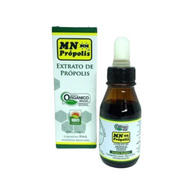 KIT 6X: EXTRATO DE PRóPOLIS ORGâNICO MN FOOD 30ML