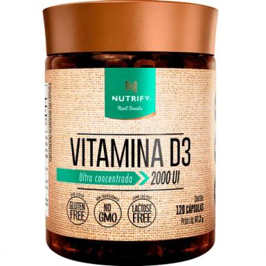 VITAMINA D3 NUTRIFY 120 CáPSULAS