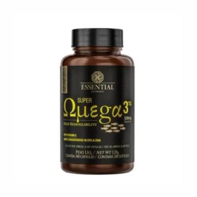 SUPER ÔMEGA 3 TG 500MG ESSENTIAL NUTRITION 240 CáPSULAS
