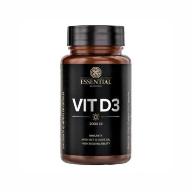 VIT D3 500MG ESSENTIAL NUTRITION 120 CáPSULAS