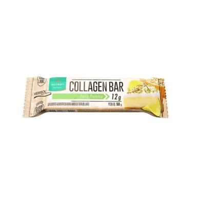 KIT 2X: BARRA DE PROTEíNA COLLAGEN BAR TORTA DE LIMãO NUTRIFY 50G