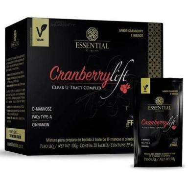 CRANBERRY LIFT SACHê ESSENTIAL NUTRITION 100G