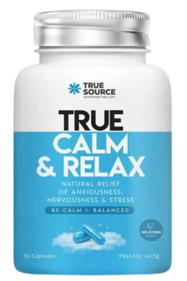 CALM &amp;amp; RELAX TRUE SOURCE 90 CáPSULAS