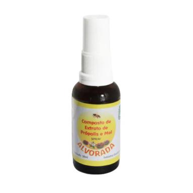 KIT 3X: COMPOSTO DE EXTRATO DE PRóPOLIS COM MEL ALVORADA 30ML