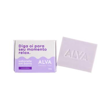 SABONETE LAVANDA EM BARRA VEGANO ALVA 90G