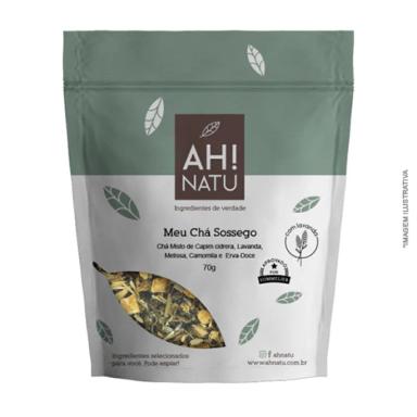 CHá MISTO MEU CHá SOSSEGO CALMANTE E RELAXANTE AH! NATU 70G