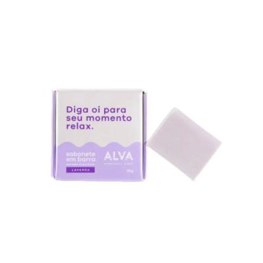 SABONETE LAVANDA EM BARRA VEGANO ALVA 20G