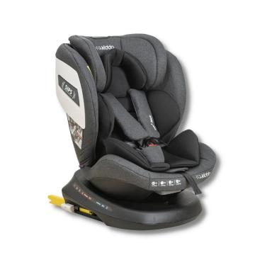 CADEIRA DE AUTO SUPRA 360° ISOFIX MELANGE GRAFITE - KIDDO