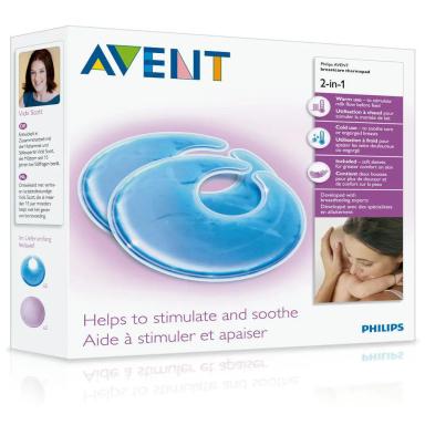 DISCO PAD TERMICOS EM GEL PARA SEIOS - AVENT