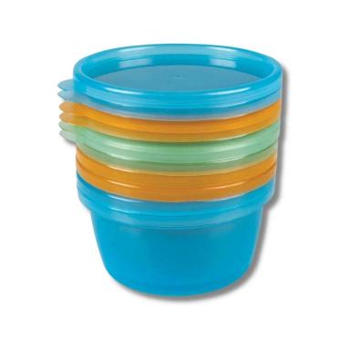 KIT 6 POTE PARA PAPINHA 250ML SORTIDOS - BUBA