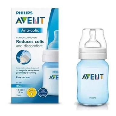 MAMADEIRA CLASSICA 125 ML AZUL (SCF812/17) - AVENT